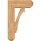 Ekena Millwork Imperial Craftsman Smooth Bracket w/ Offset Brace, Western Red Cedar, 7 1/2"W x 20"D x 32"H BKT0806X20X32IMP04SWR - alternate 2